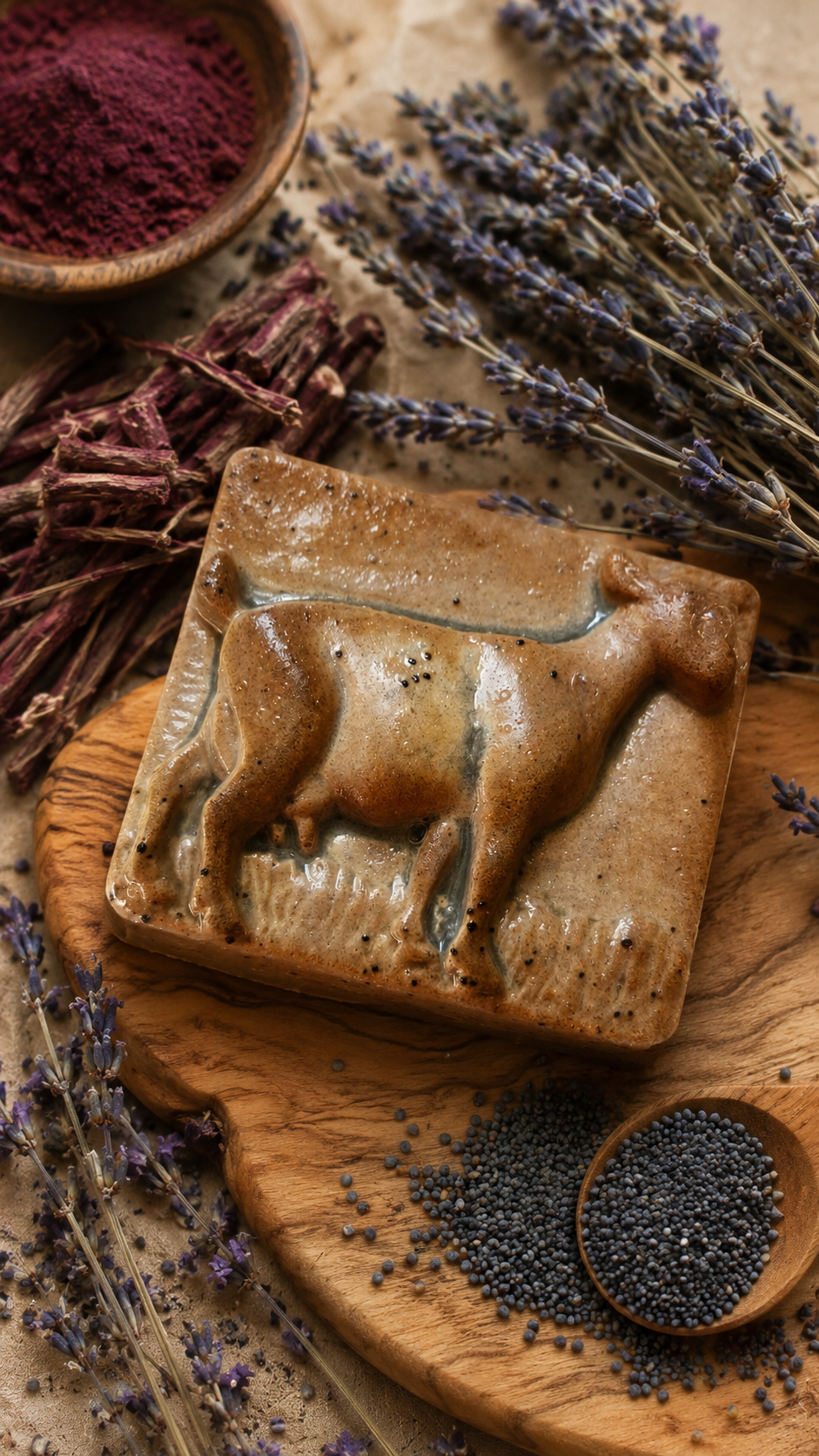 Lavender Poppy Soap